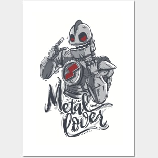 METAL LOVER Posters and Art